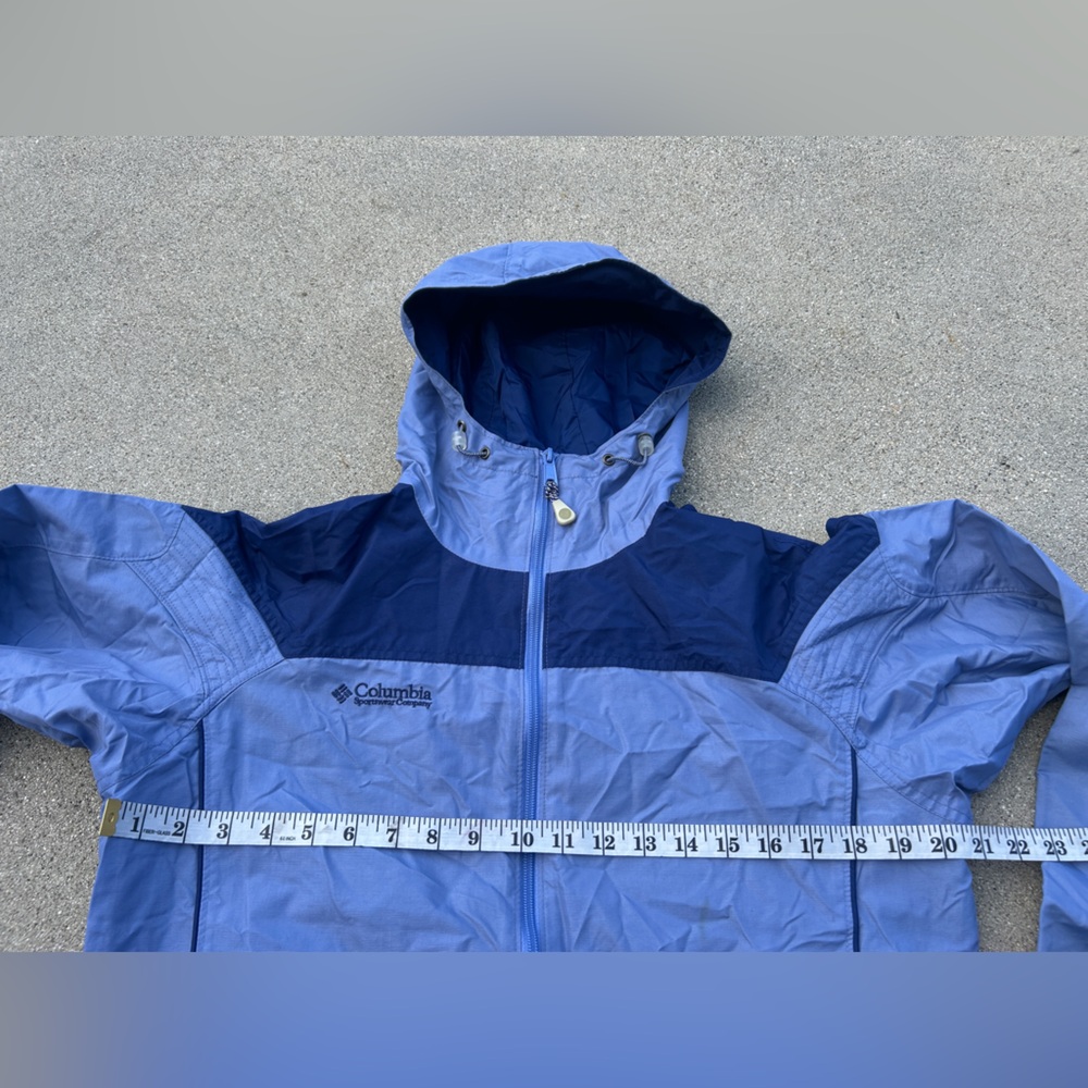 Columbia Blue Hooded Jacket Women Size Small - Picture 8 of 13